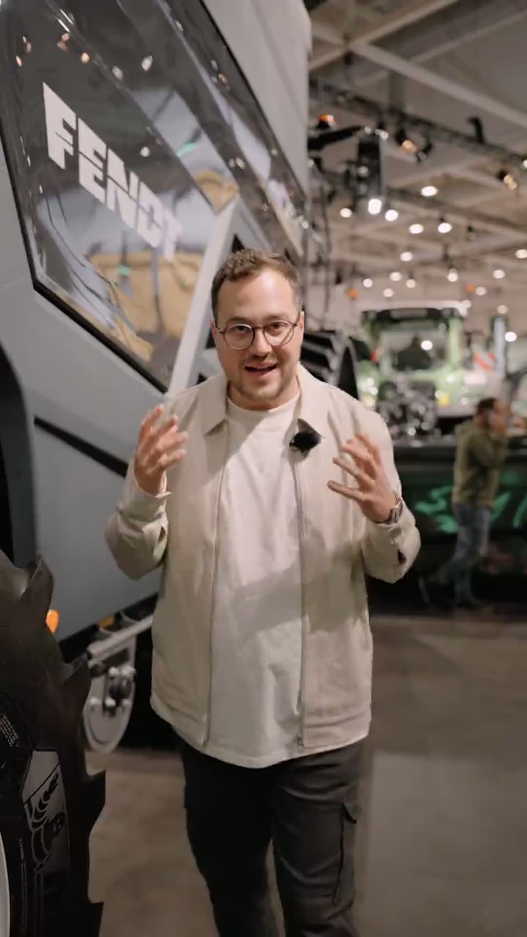Moderierter Social-First-Beitrag für MICHELIN auf der AGRITECHNICA